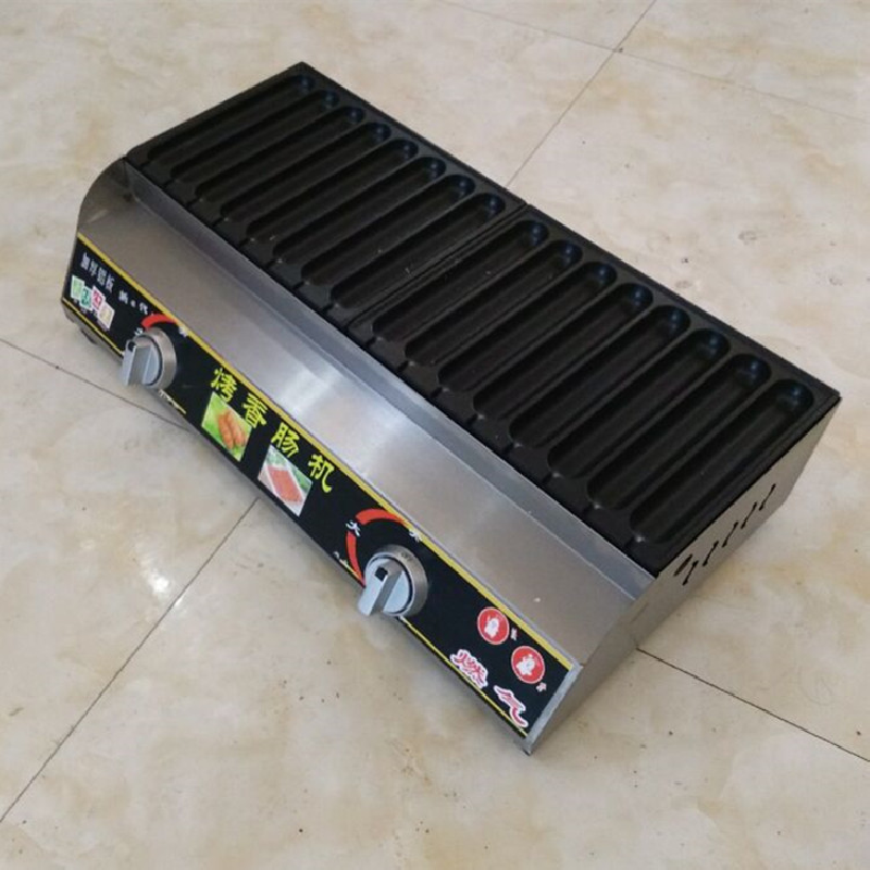 法式热狗烤肠炉网红移动款黄金脆皮烤肠机创业摆摊