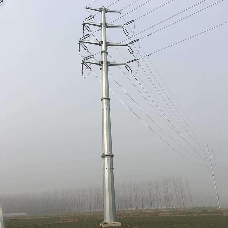 为拍拍等网店提供10kv220kv电力钢杆终端钢杆转角钢杆