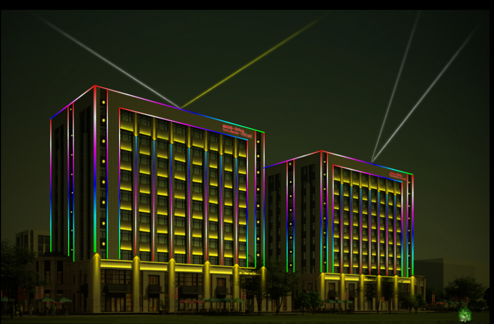 亮化外控led数码管led线条灯安装技巧及图示