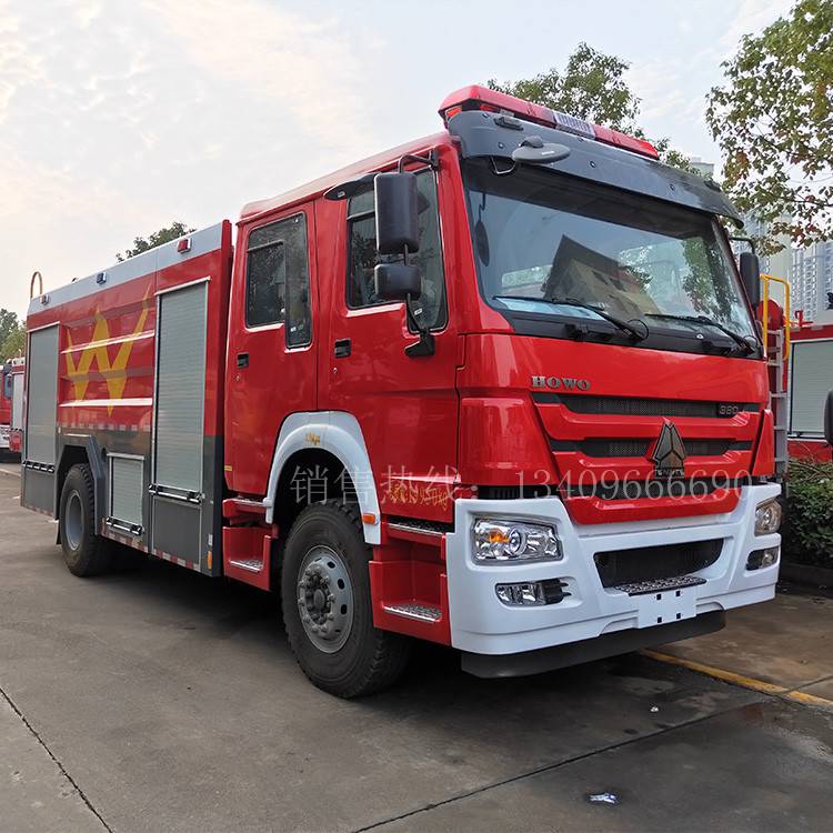 河北石家庄消防车厂家东风8吨泡沫消防车销售点水罐消防车价格
