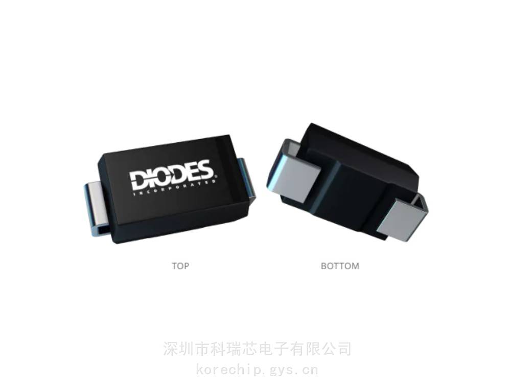 DIODES达尔 SMAJ5.0CAQ-13-F 400W汽车瞬态电压抑制器