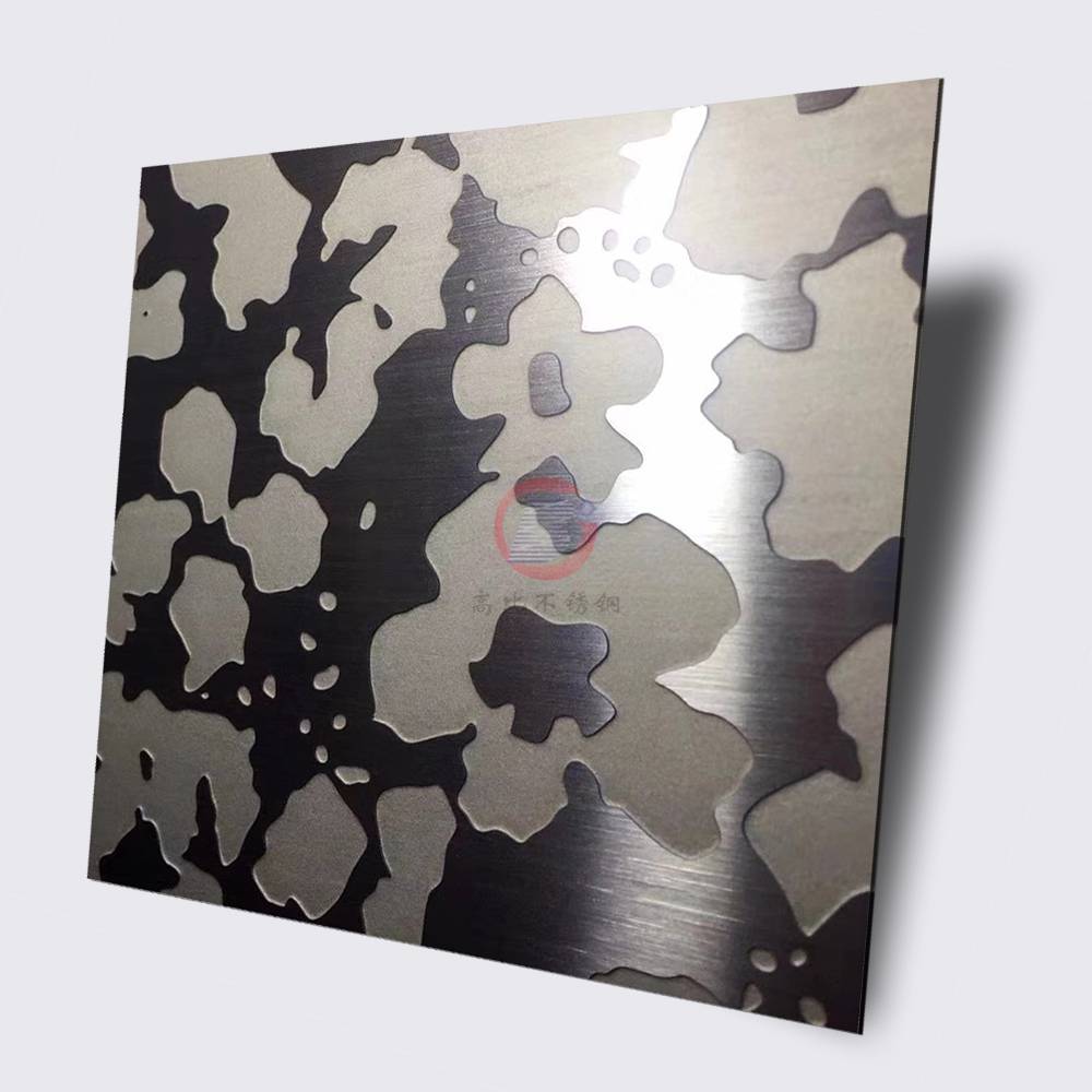 【广东佛山304/201蚀刻电梯装饰板 彩色拉丝不锈钢深蚀刻装饰板材 蚀