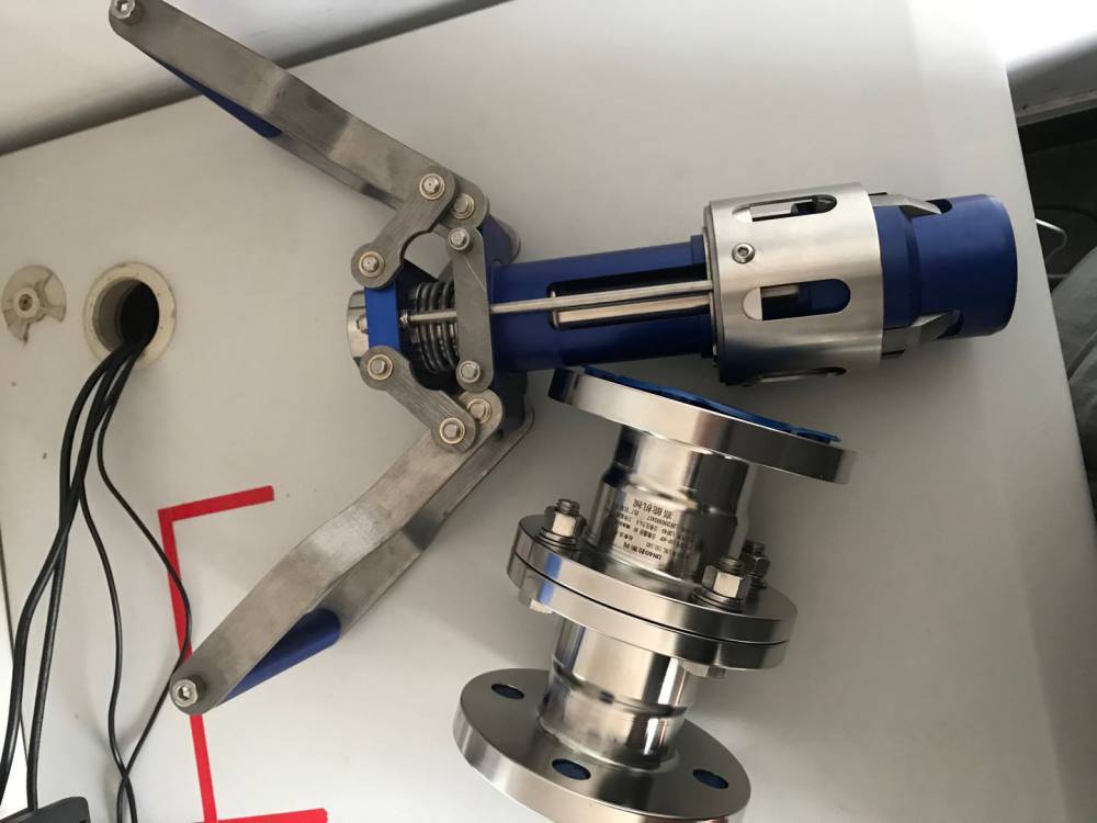 山东jn197低温lng拉断阀安装方法