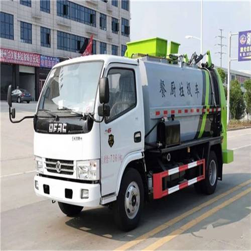 边挂式餐厨垃圾车蓝牌a 福田5方泔水车a 环卫餐厨车哪买a
