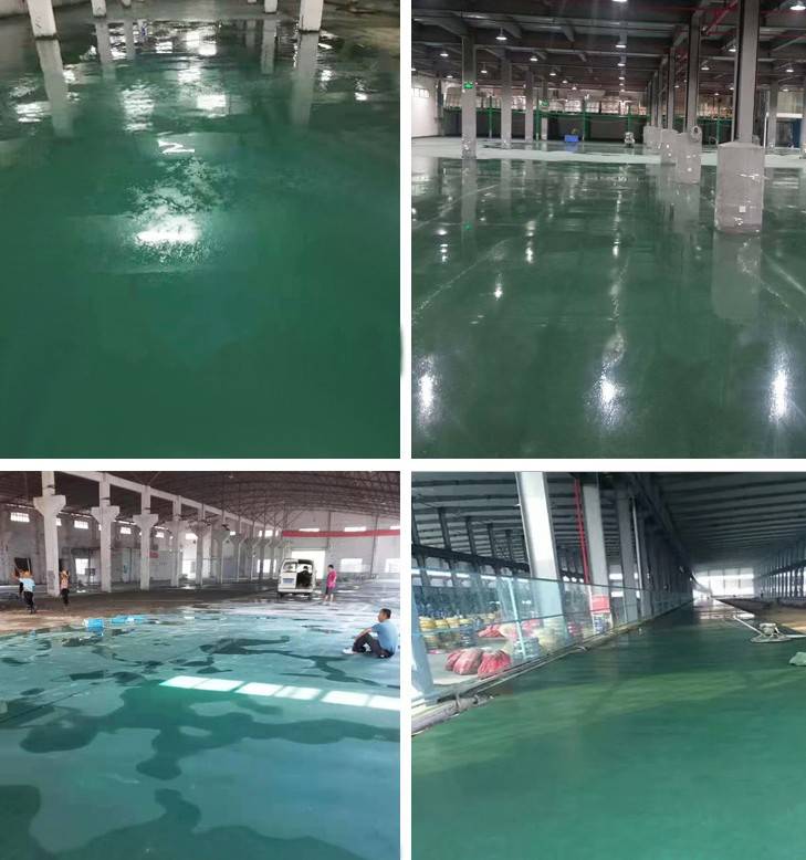 金刚砂耐磨地坪材料 绿色灰色金刚砂地坪骨料