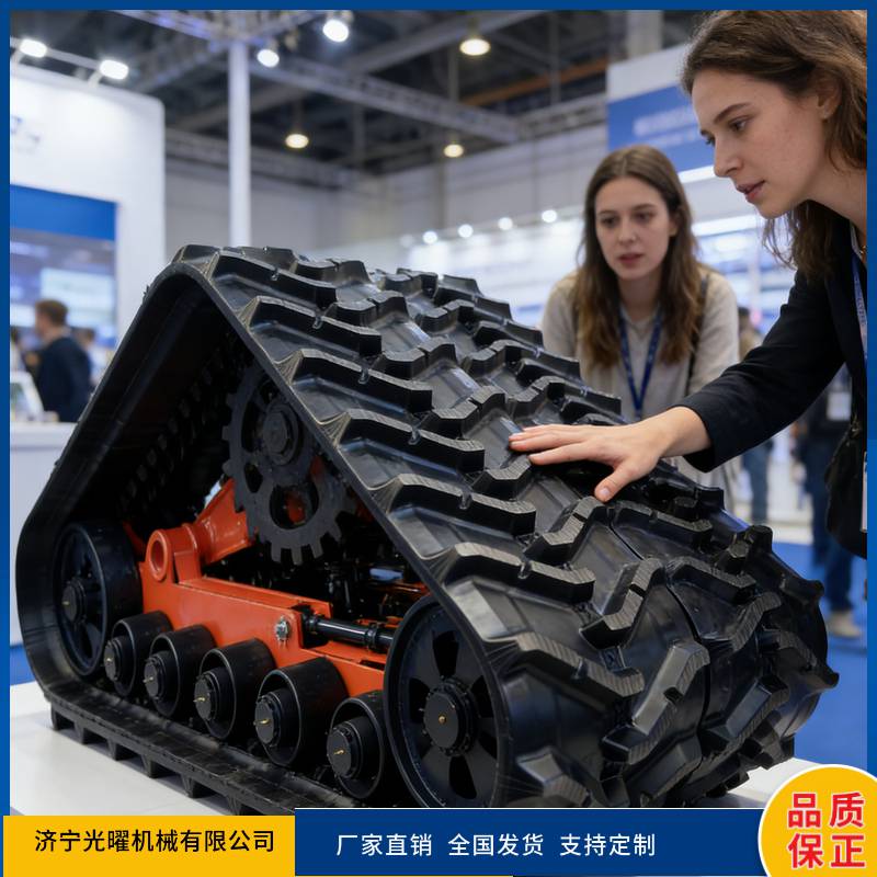 青储机三角履带总成沼泽地履带底盘总成2026新款