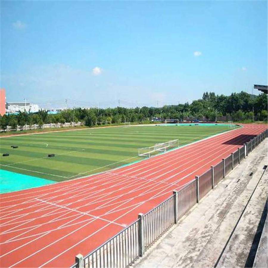 沈阳田径运动场跑道小区公园步道塑胶跑道材料公司