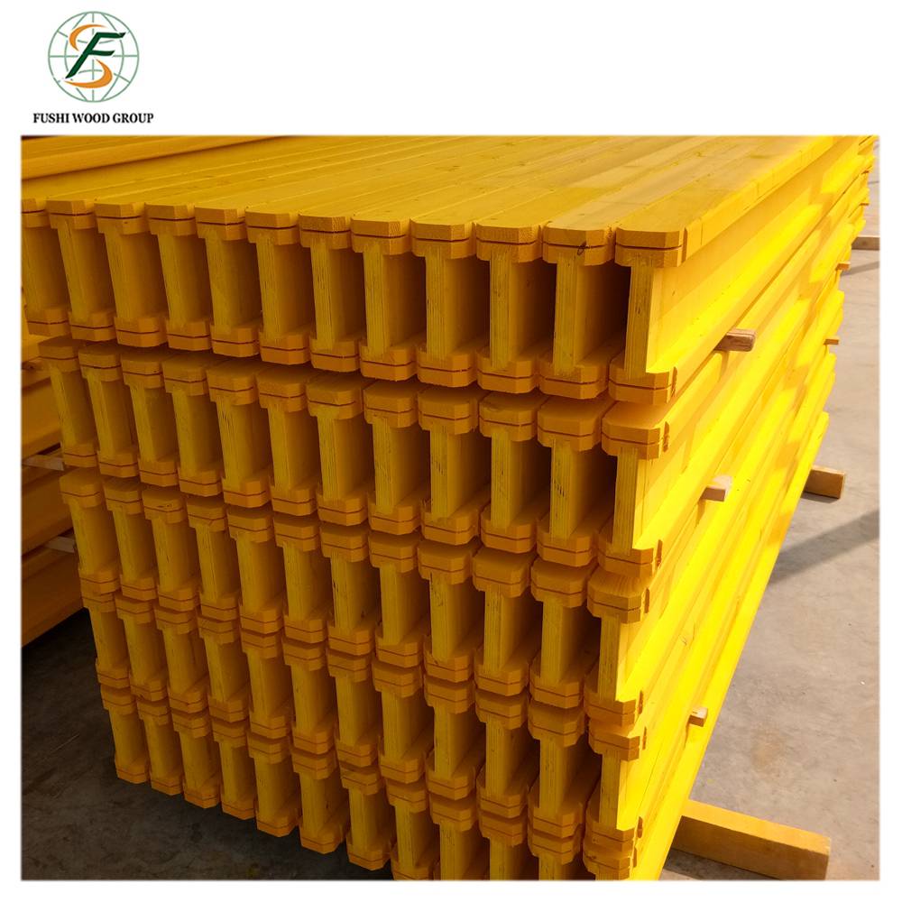 厂家生产杉木工字梁免熏蒸工字梁长度可定制强度好可用于电站项目图片