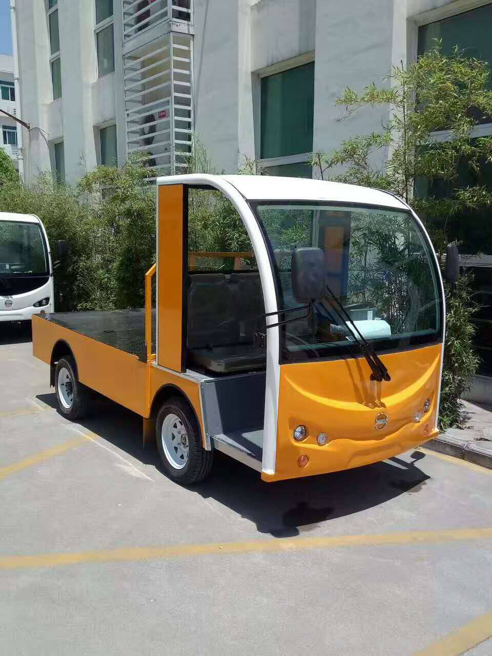 珠海场内15吨电动搬运平板车电动货车