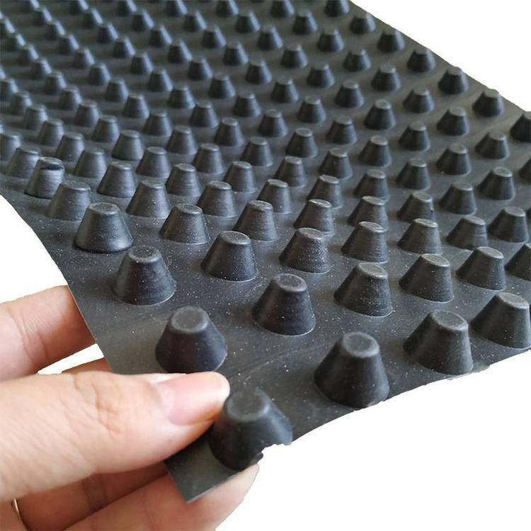 软基处理真空预压塑料排水板10高水平上卷材防渗水阻根板