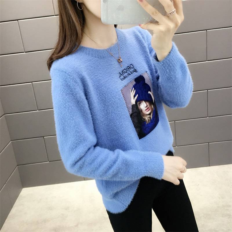大朗便宜女式套头毛衣广州十三行服装批发街秋季新款羊毛衫
