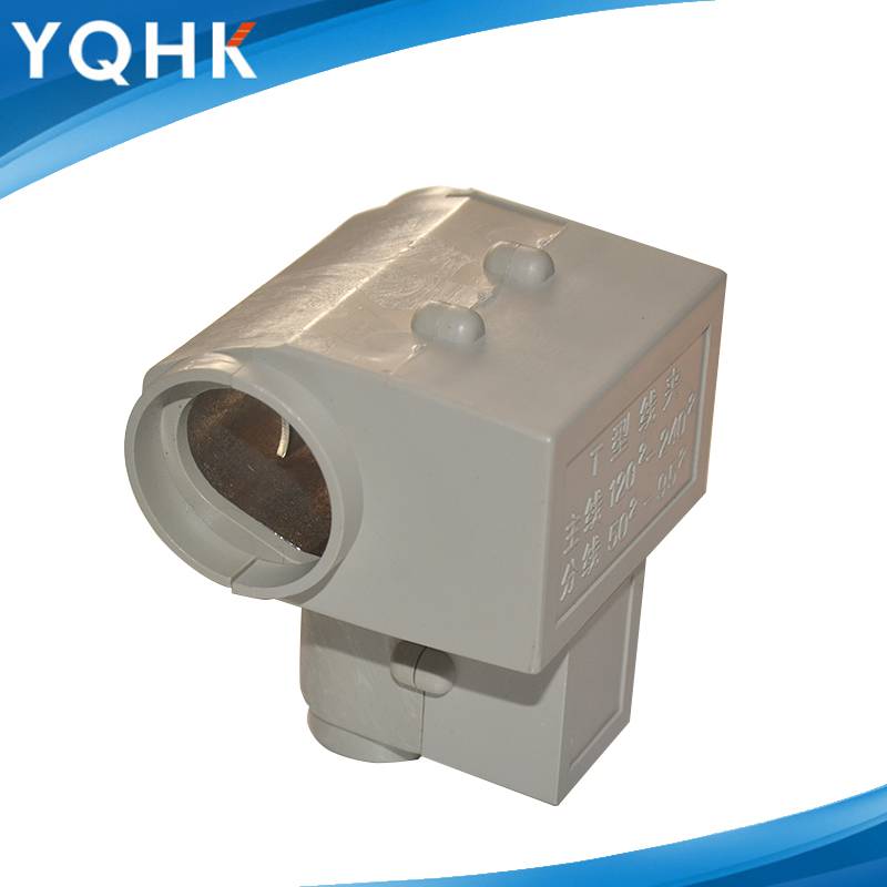 dxf1三通电缆分支器120300t型线夹规格300平方导线分流器