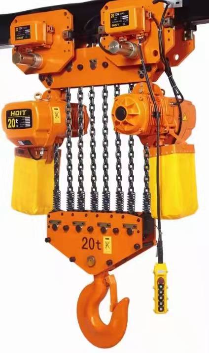 环链电动葫芦运行移动鬼头式1吨2t3吨工业升降提升机380v链条起重