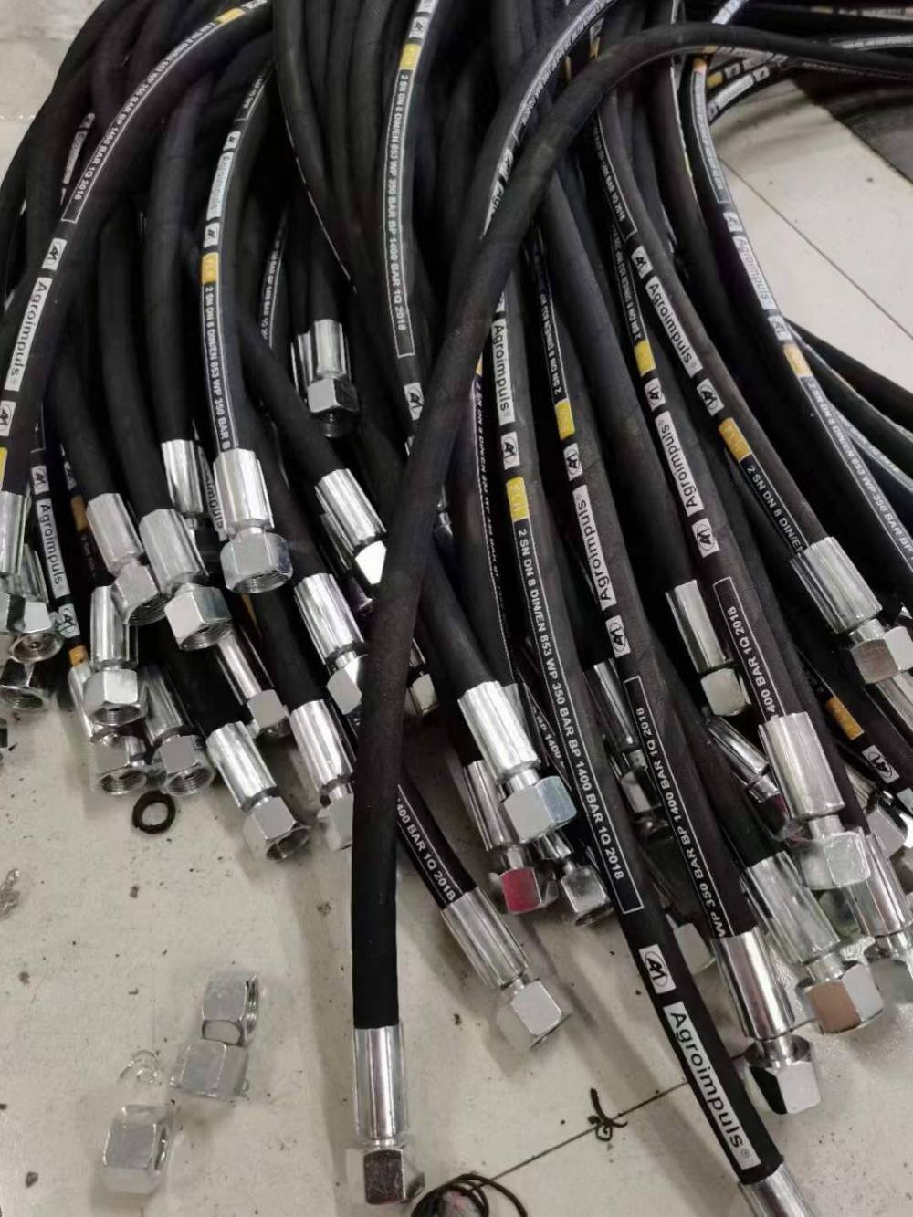 元龙纤维缠绕强化橡胶管高压黄油管长擎喷砂管吸砂管