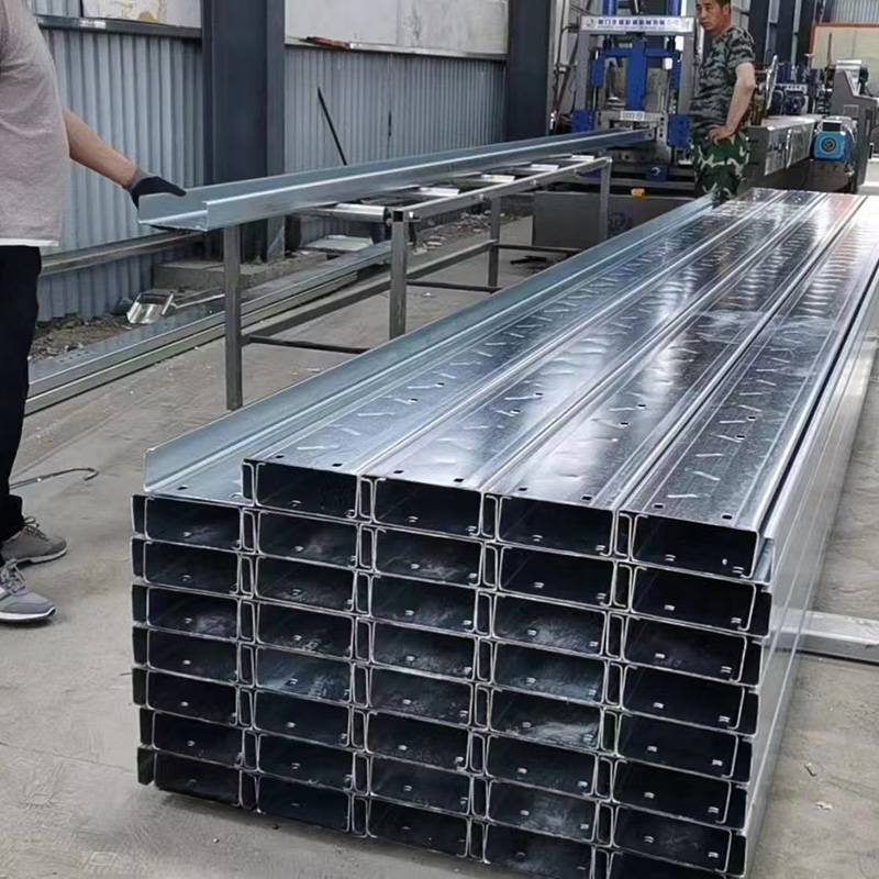 定制c型钢多规格表面光洁无毛刺施工方便建筑码头桥梁用