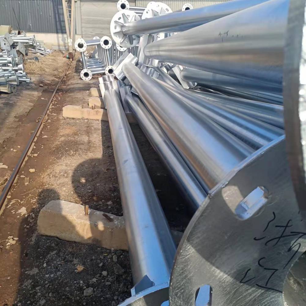 高速公路标志杆道路八角杆f型限高杆双悬臂f杆