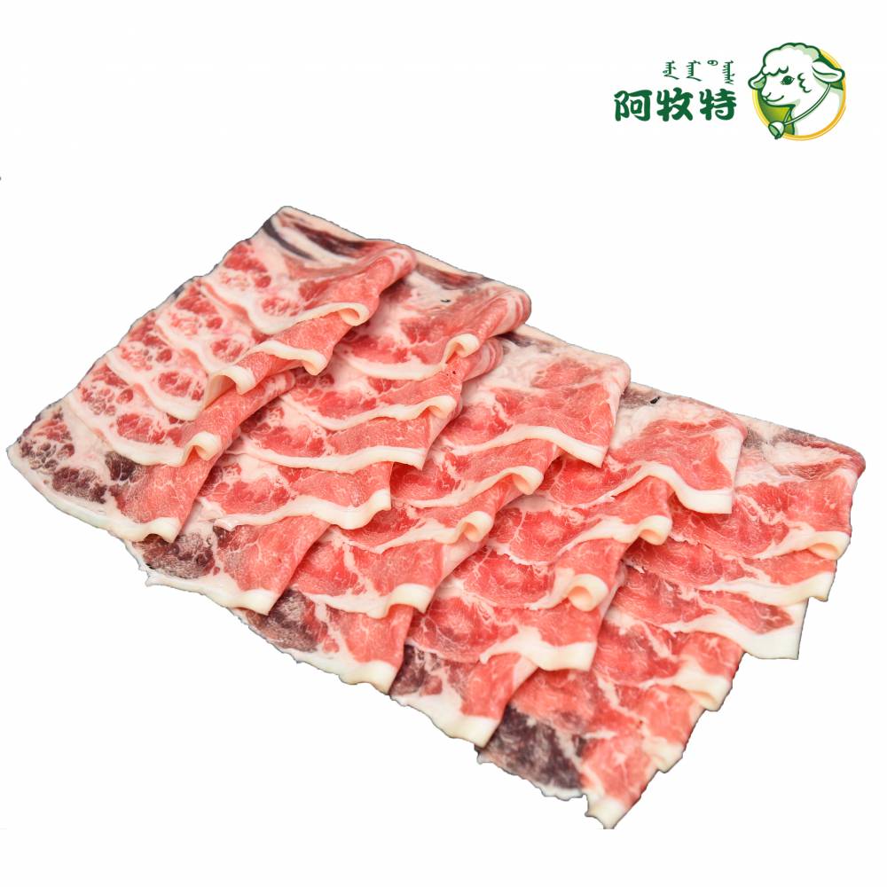 阿牧特细嫩羊胸酪肥瘦相间口感丰富内蒙羊肉羊胸口肉火锅涮品羊肉批发