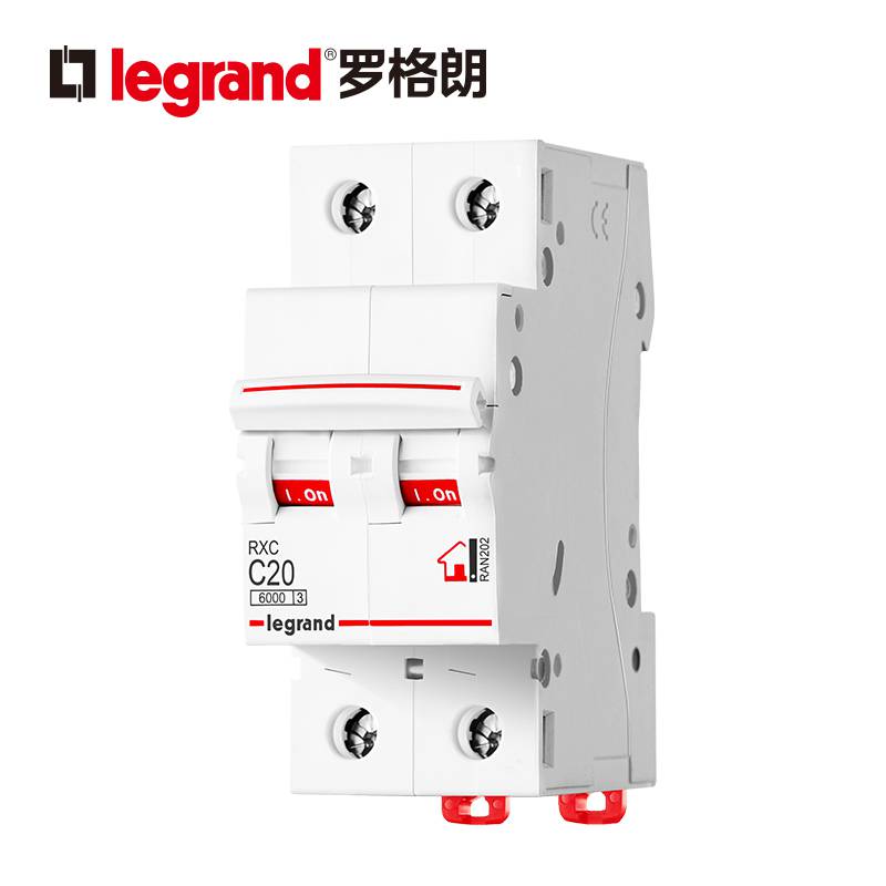 tcl罗格朗触电63a空开漏电保护器总开关电闸2p空气断路器总闸家用