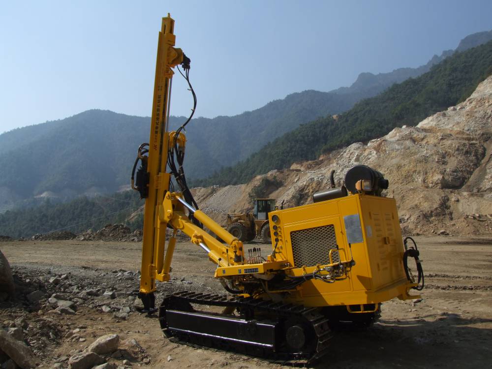 供应jk580履带式液压潜孔钻机参数报价图片