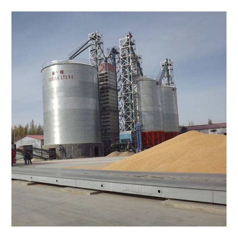 定制适合酒厂醋厂储粮用的钢板粮仓1000吨原粮圆筒仓造价