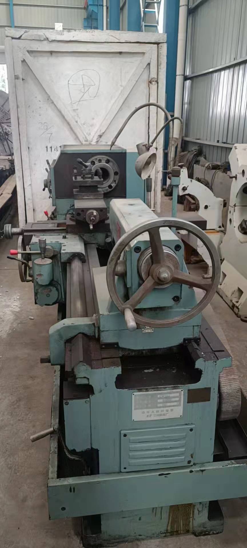 转让二手兰州cw6163dx15米卧式车床二手卧车二手车床