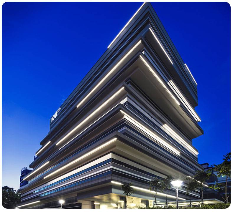 led线条灯酒店铝材轮廓灯户外楼体外墙亮化rgb线性灯