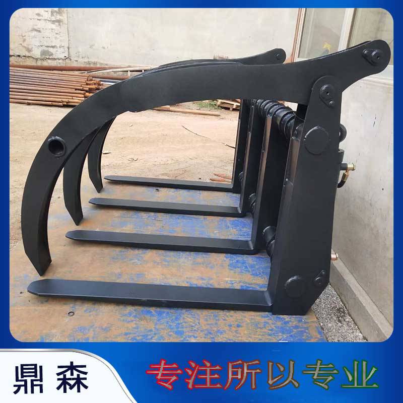 铲车夹子铲车抱夹铲车夹木叉铲车改抓子好安装