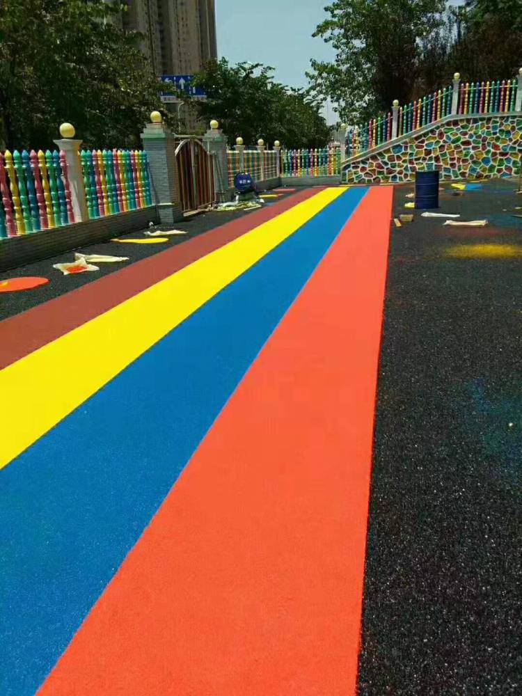 13毫米epdm现浇地垫epdm塑胶地面