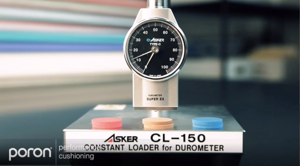 ASKER C型橡胶硬度计搭配CL-150定压测试台