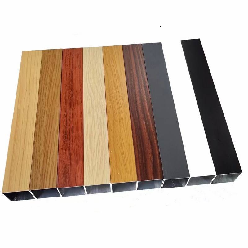 咖啡色铝方管幕墙铝方通定制