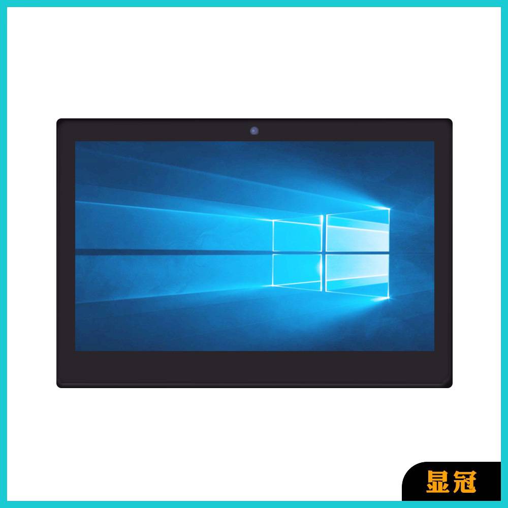 windows壁挂触摸一体机嵌入式显示器 15.6寸工控一体机 ***