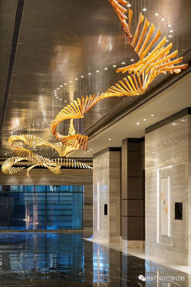 酒店大堂售楼部展厅吊灯