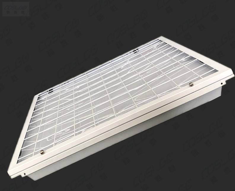 led防爆格栅灯600600嵌入式防爆灯厨房机房后厨档案室机房灯