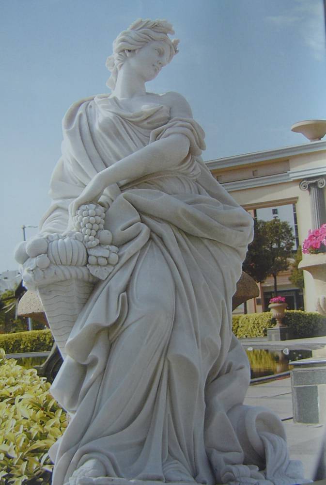 惠安厂家石雕西方人物户外园林花岗岩人物雕刻