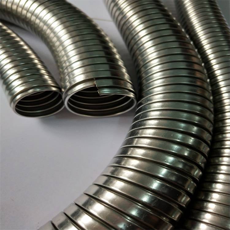 Φ7电缆铠甲保护管螺纹光纤套管不锈钢包线双扣金属软管节距灵活