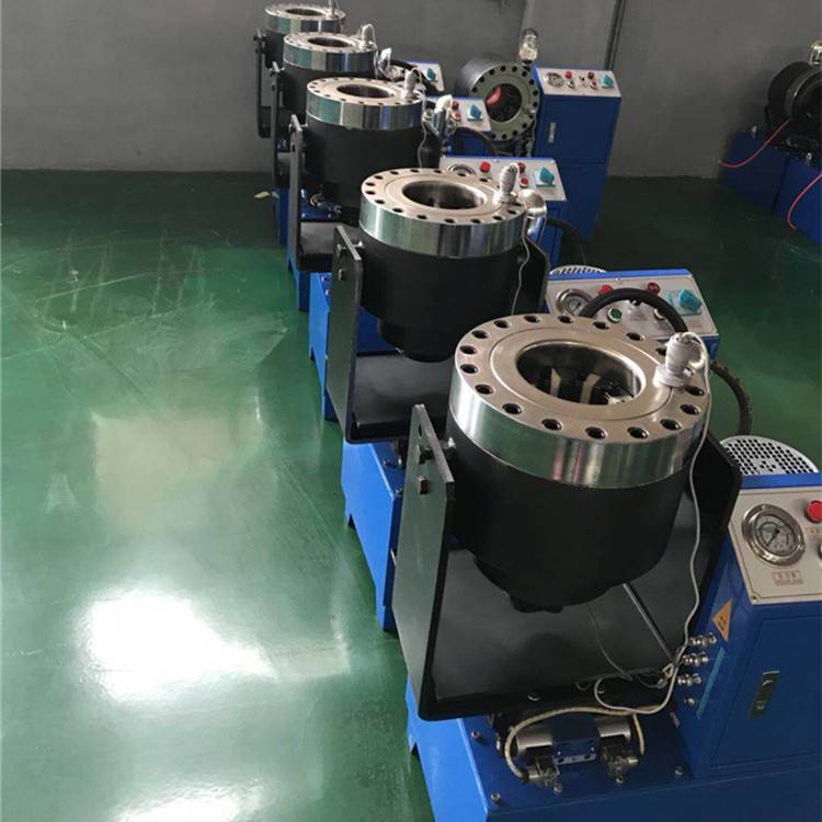 广东厂家供应高压胶管扣管机型号胶管扣压机模具