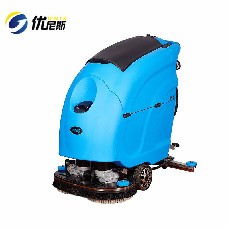 宜兴工厂地面洗地机工业用洗地机优尼斯手推自动洗地机免费配送