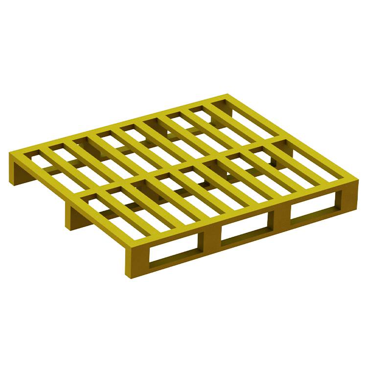 方管框架镂空面板川字型金属托盘可上货架饲料垫板