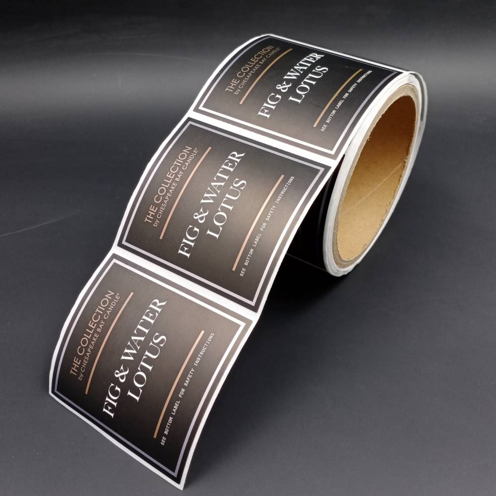 百丰数码印制高清数码印刷防水私人商标logo不干胶贴纸