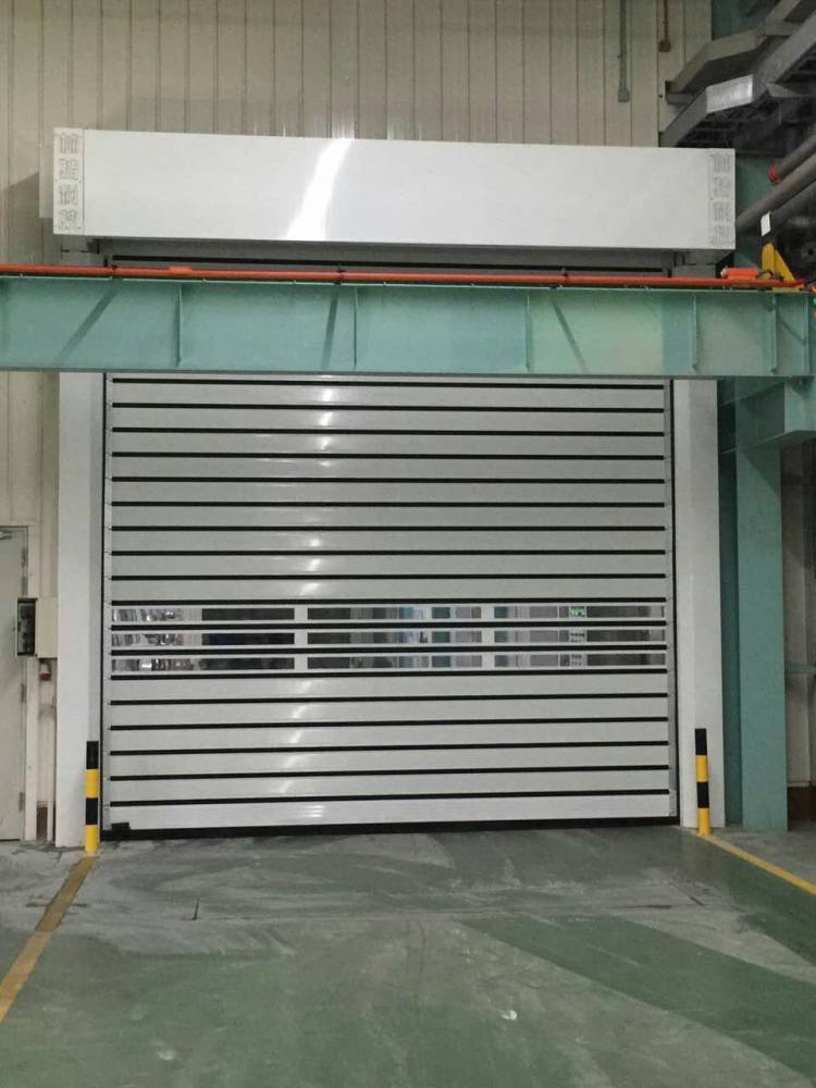 中山供应硬质快速卷帘门车库电动铝合金快速门