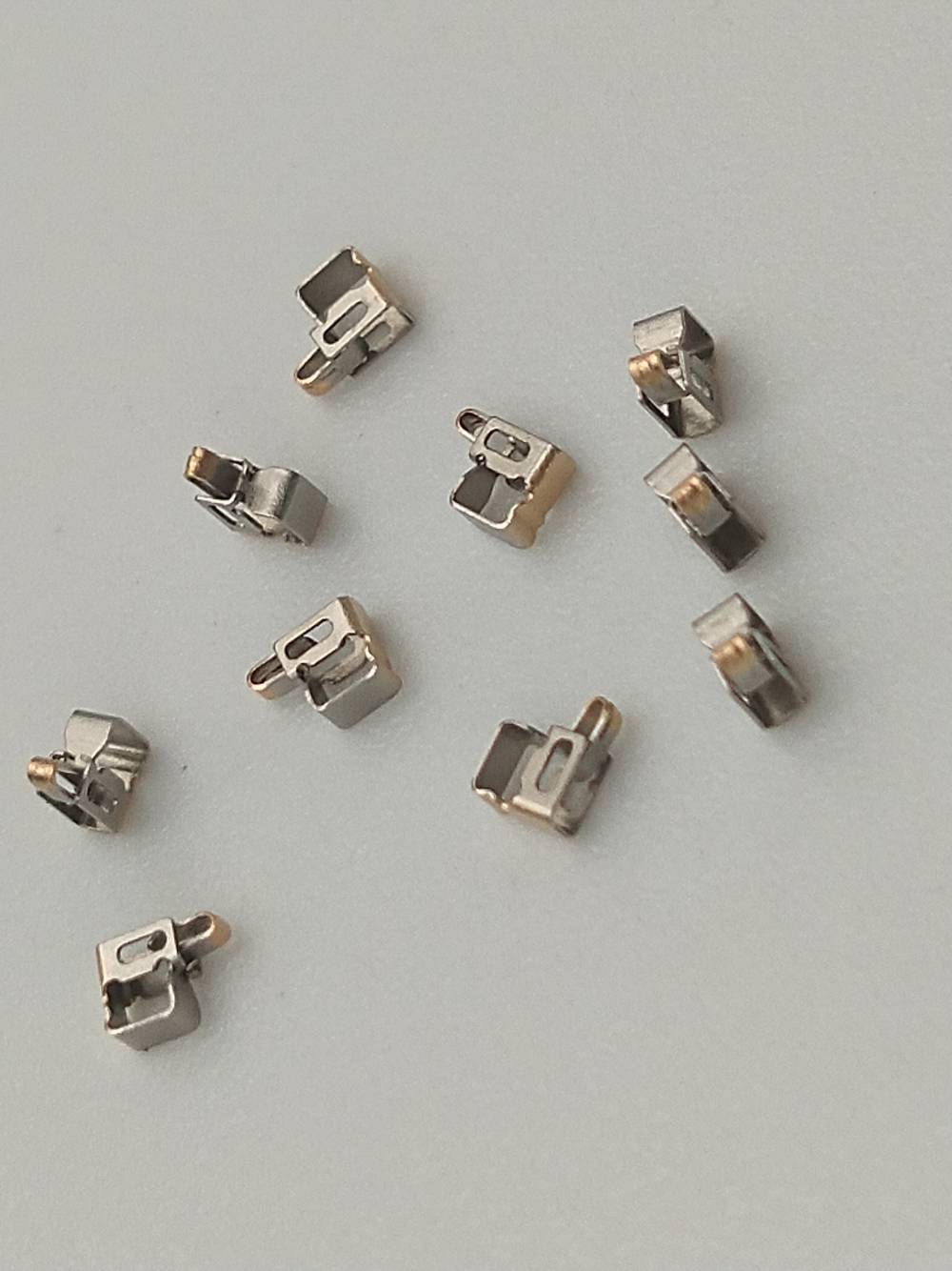 26高产品外表面镀金3u侧弹片触点及焊接面镀金天线弹片