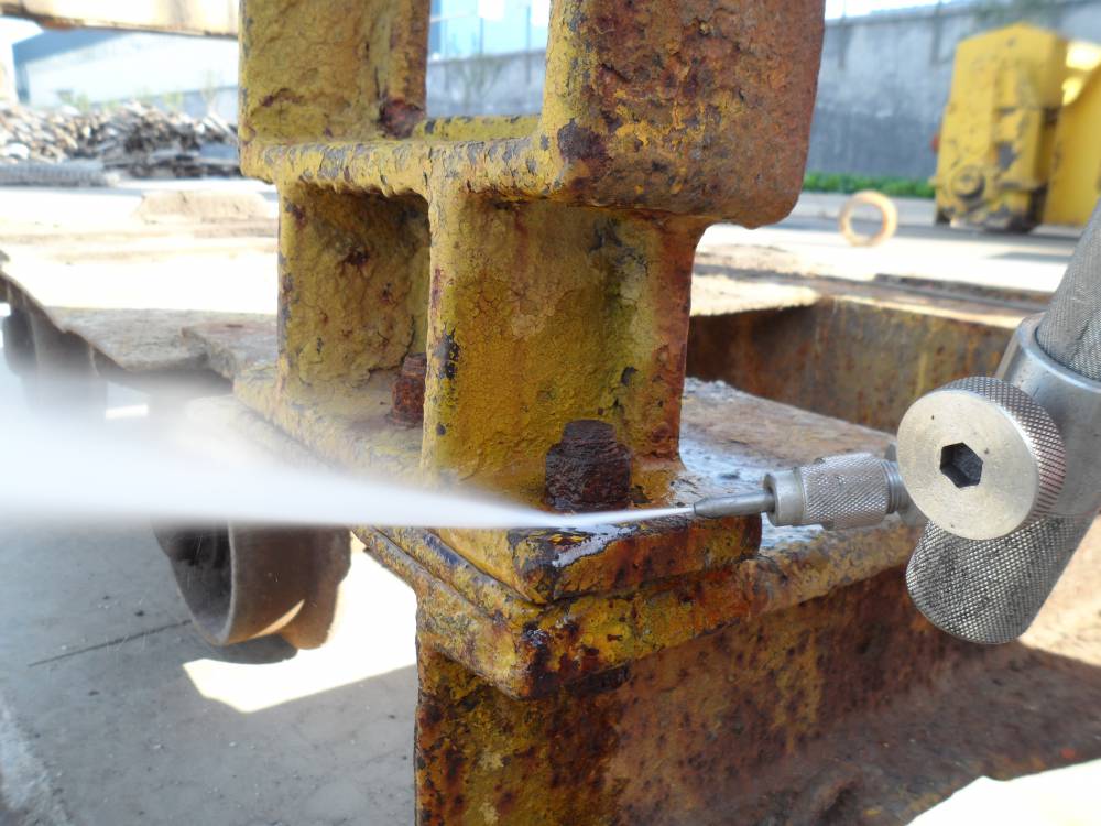 煤矿高压水刀设备租赁多功能钢板切割机防爆分体式拆除化工厂水除锈