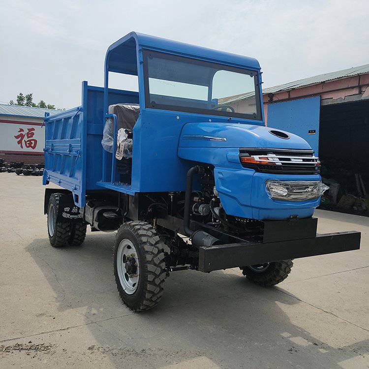 四不像翻斗车 电启动农用四轮拖拉机  液压自卸六轮运输车