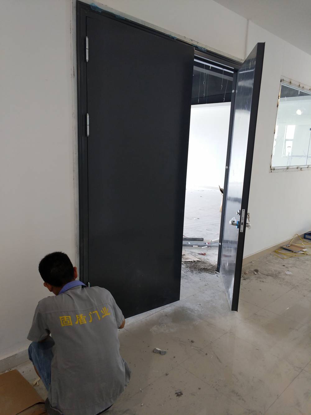 钢制防火门常州防火门门禁乙级防火门批量供应