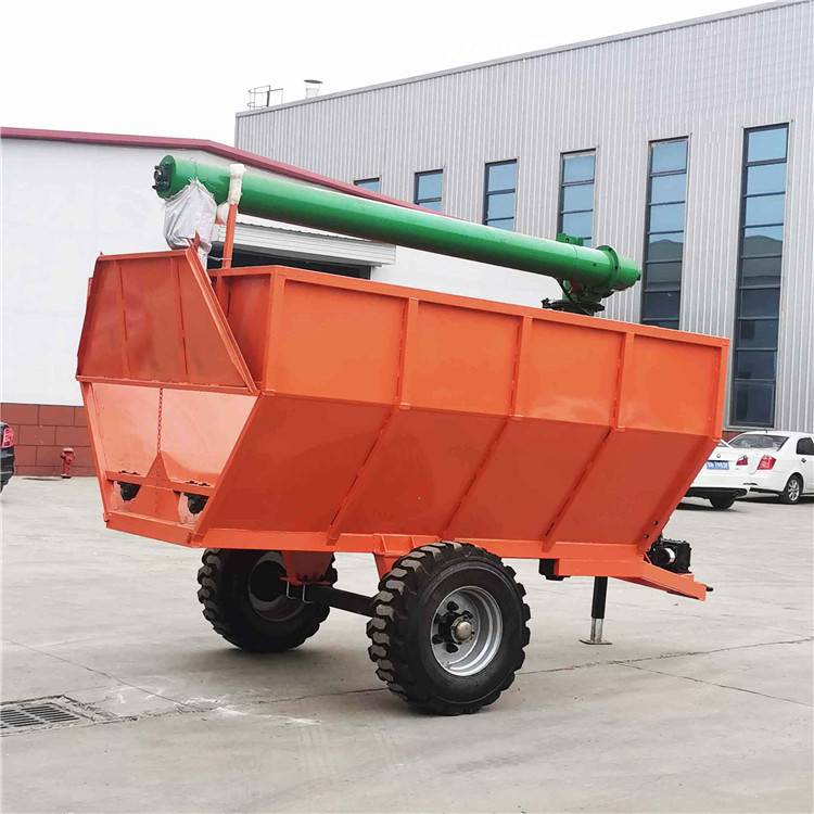 拖拉机带高炮运粮车6吨肥料装载上肥机