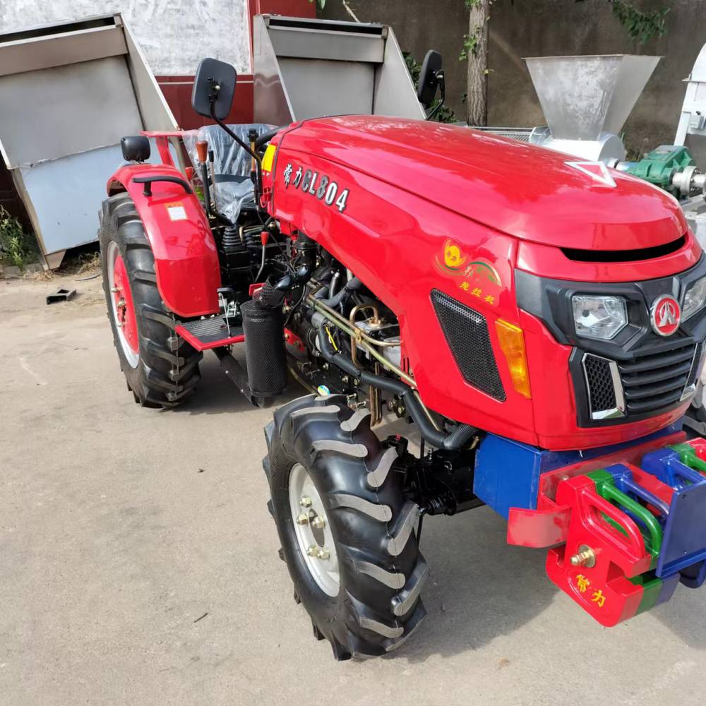 504农用四轮拖拉机一机多用旋耕锄草水旱两用大马力四驱车
