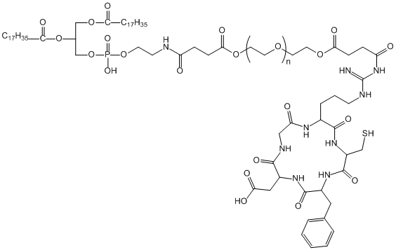 DSPE-PEG-Methacrylate 甲基丙烯酸酯聚乙二醇磷脂