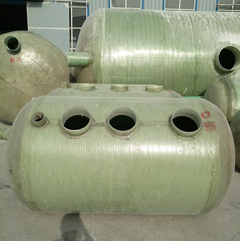 酒店饭店地埋玻璃钢污水沉淀池隔油池家用小型化粪池价格