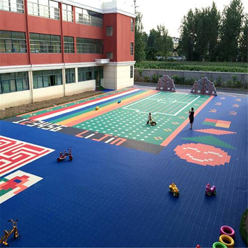 唐山悬浮地板室外拼接镂空塑料地板厂直卖