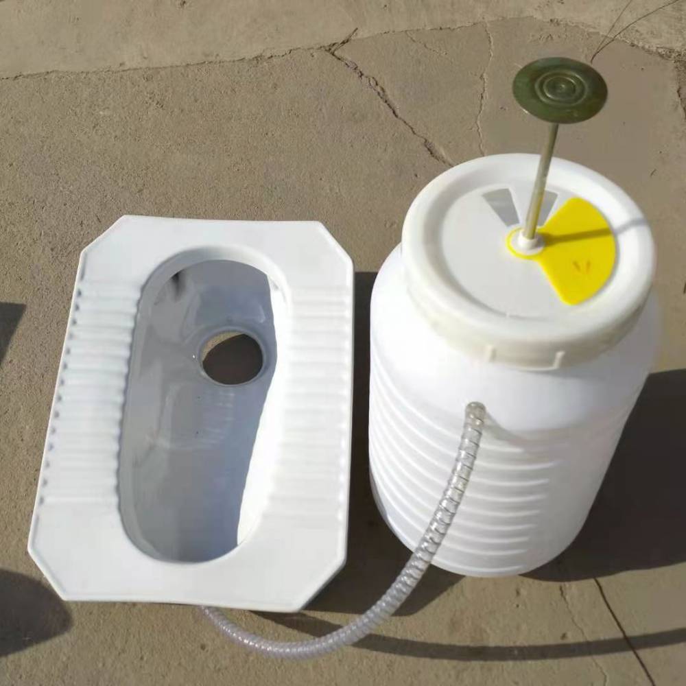 农村高压冲水泵冲水器冲厕桶脚踩式冲水桶35l